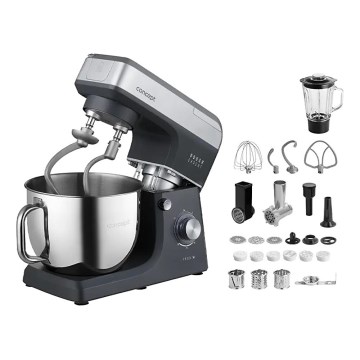 Concept RM6000 - Planetaarne köögimikser  DOUGH EXPERT 1900W/230V antratsiit/roostevaba teras