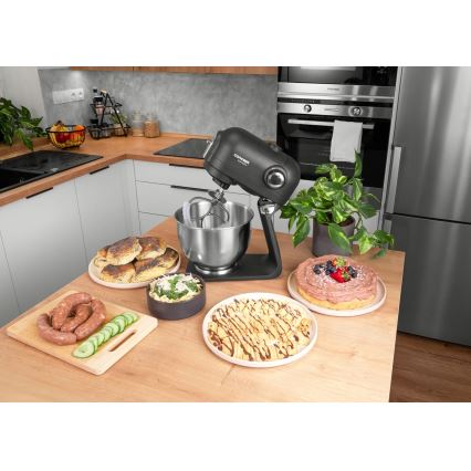 Concept RM8000 - Köögirobot roostevabast terasest kausiga 1200W/230V must