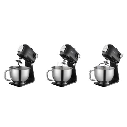 Concept RM8000 - Köögirobot roostevabast terasest kausiga 1200W/230V must