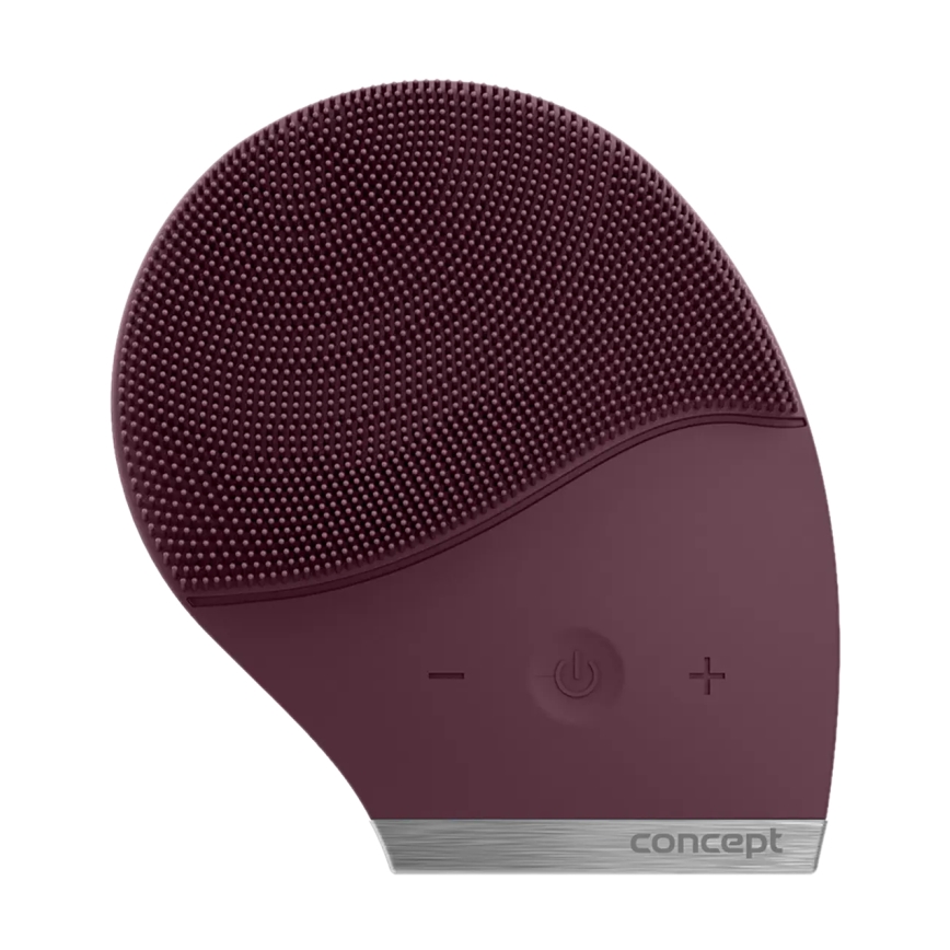 Concept SK9101 - Näopuhastushari SONIVIBE 2W/5V 250 mAh IPX7 punane