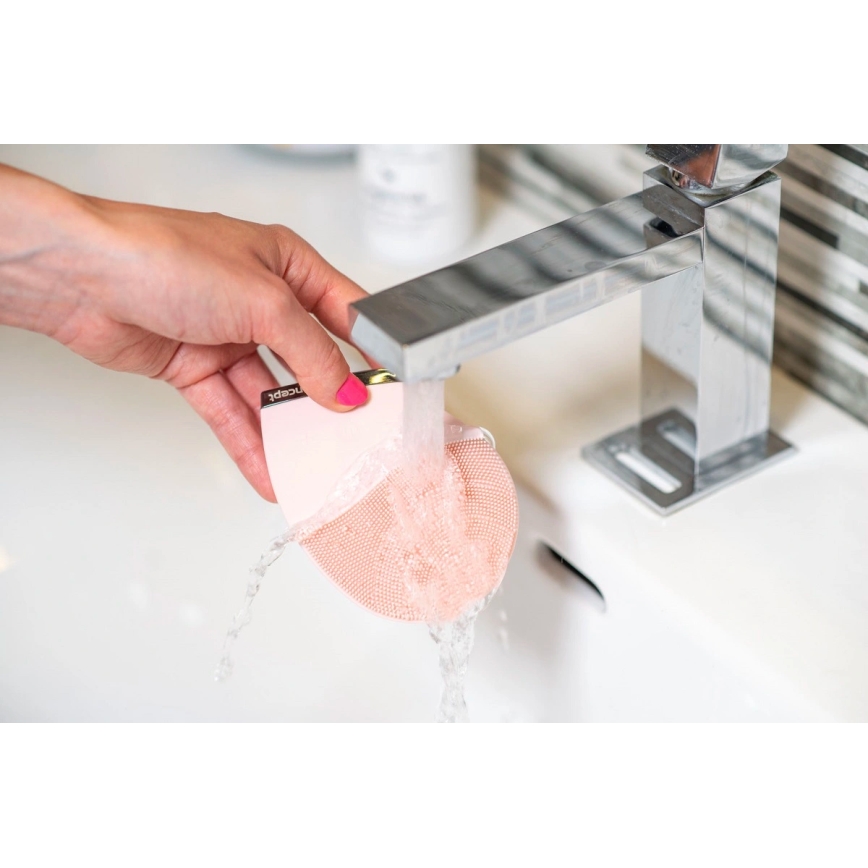 Concept SK9102 - SONIVIBE näopuhastushari 2W/5V 250 mAh IPX7 roosa