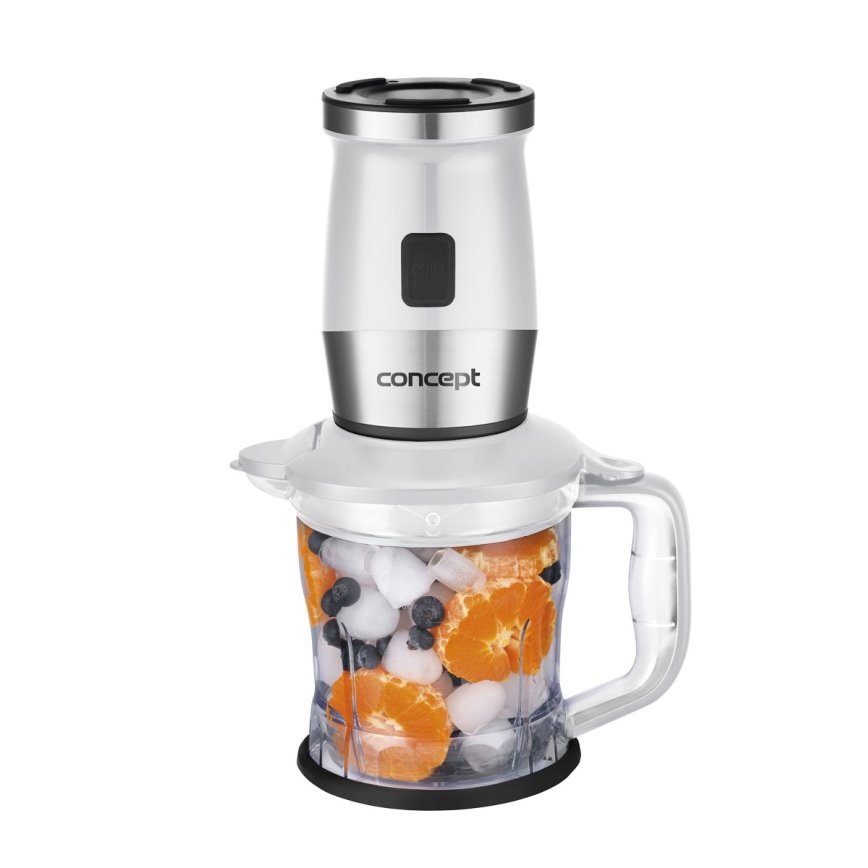 Concept SM3391 - Smuutiblender lisatarvikutega 700W/230V valge