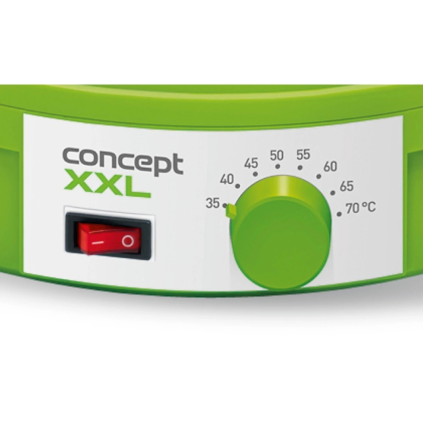 Concept SO1025 - Toidukuivati 245W/230V roheline