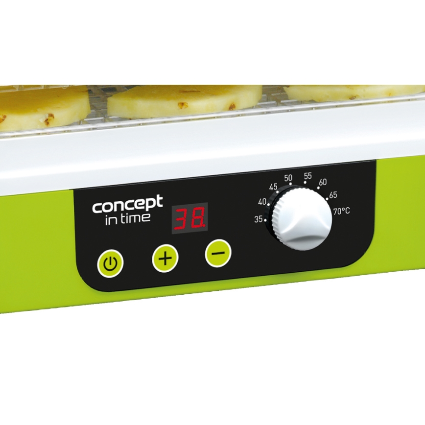 Concept SO1060 - Toidukuivati 260W/230V roheline