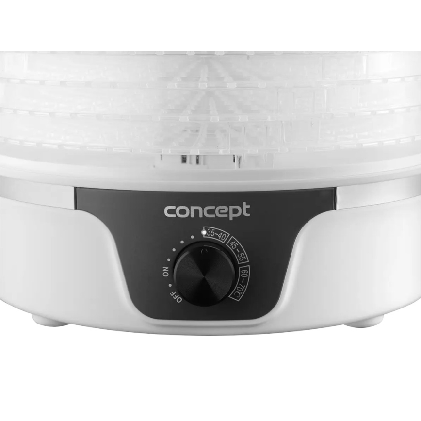 Concept SO1090 - toidukuivati 380W/230V valge