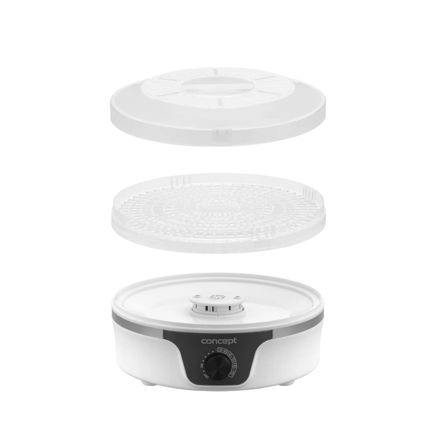 Concept SO1090 - toidukuivati 380W/230V valge