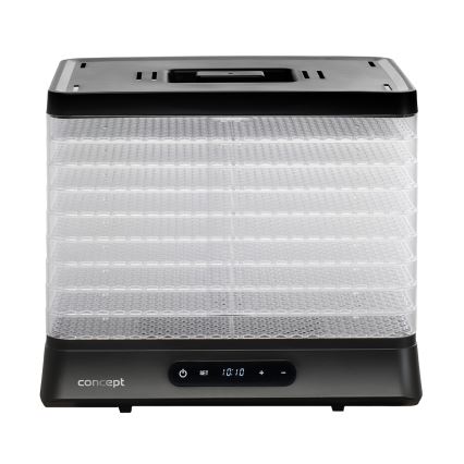 Concept SO2042 - Toidukuivati 500W/230V must + silikoonvorm