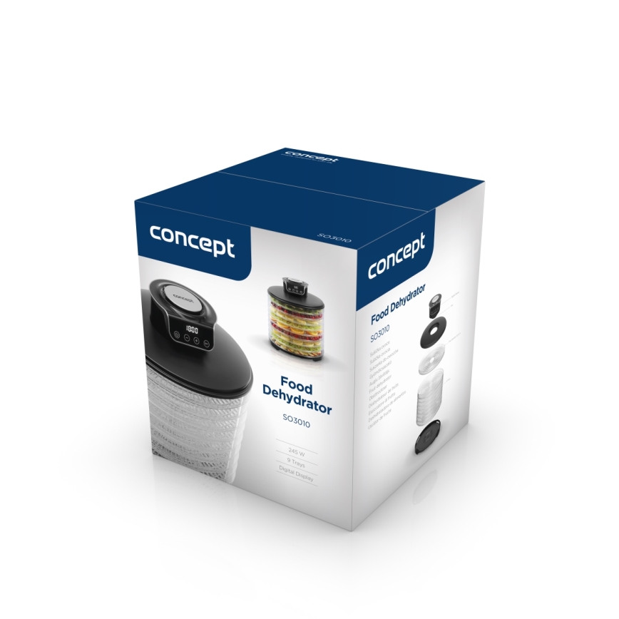 Concept SO3010 - Toidukuivati 245W/230V must