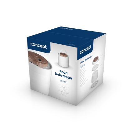 Concept SO3020 - valge toidukuivati 500W/230V