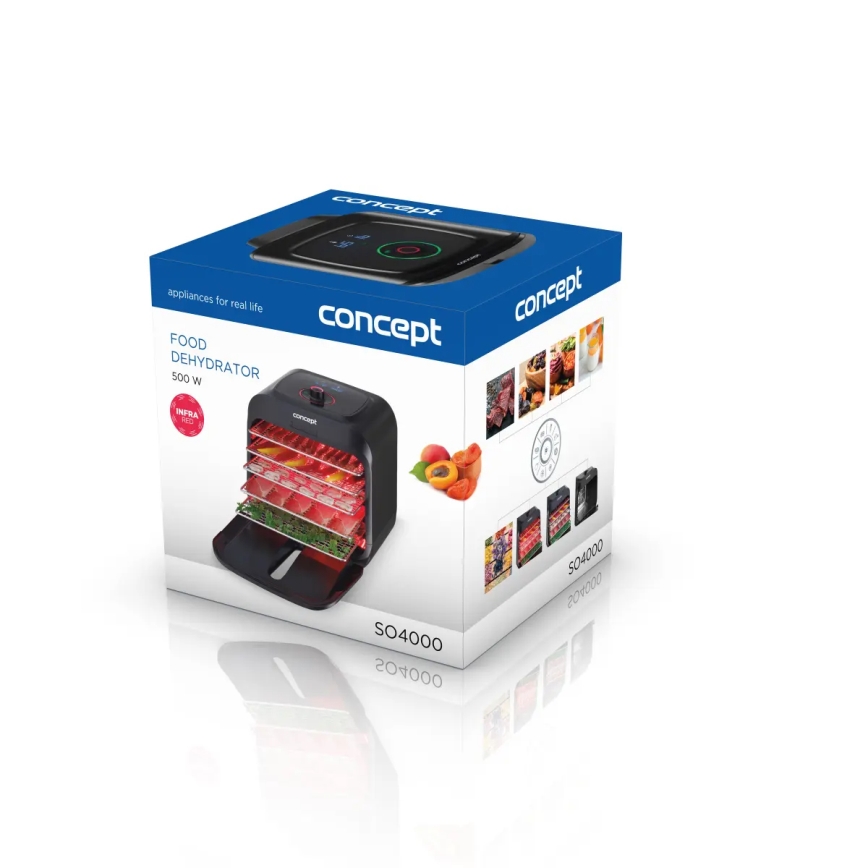 Concept SO4000 - Toidukuivati 500W/230V must