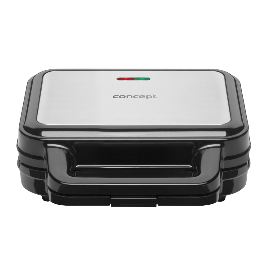 Concept SV3070 - Võileivagrill XXL 4-ühes 900W/230V must/roostevaba