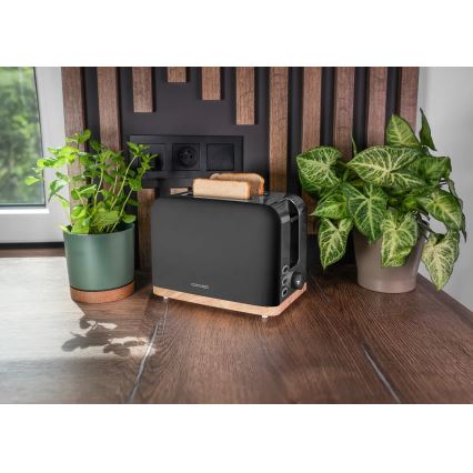 Concept TE2016 - kahe avaga toster soojendusrestiga 930W/230V must