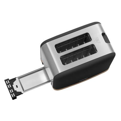 Concept TE2016 - kahe avaga toster soojendusrestiga 930W/230V must