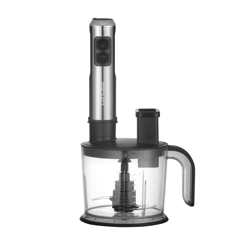 Concept TM5500 - Varsblender lisatarvikutega 1500W/230V must/roostevaba