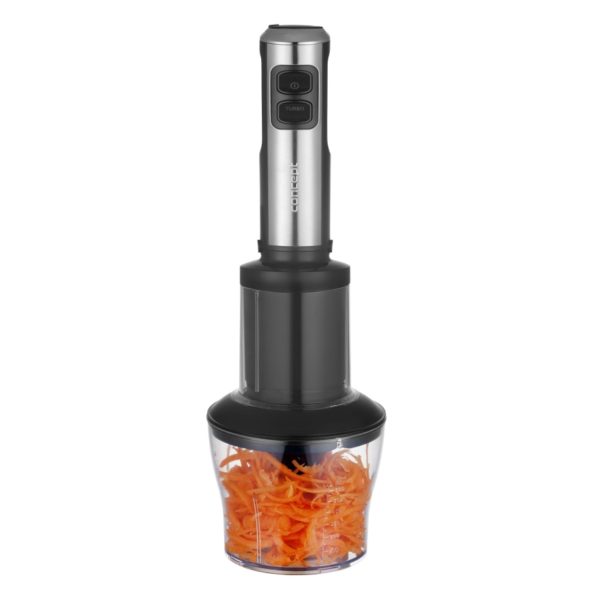 Concept TM5500 - Varsblender lisatarvikutega 1500W/230V must/roostevaba