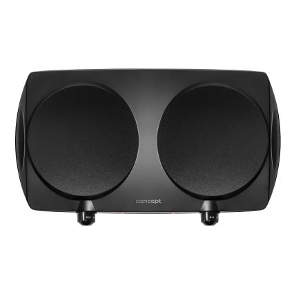 Concept VE3060 - Kaheplaadiline kuumutusplaat 2500W/230V must