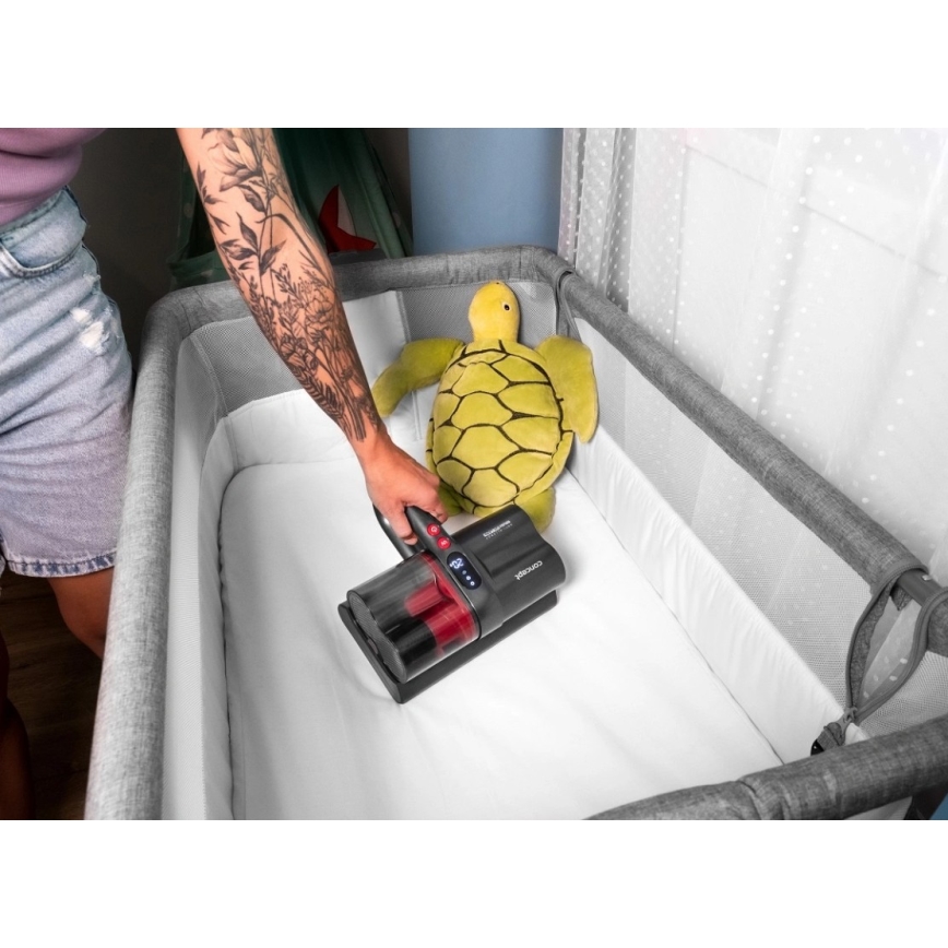 Concept VP2000 - käeshoitav antibakteriaalne tolmuimeja UV-C-lambiga LUMISTAR 120W/11,1V