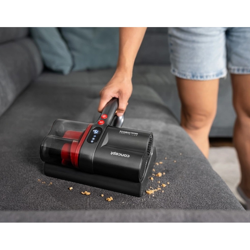 Concept VP2000 - käeshoitav antibakteriaalne tolmuimeja UV-C-lambiga LUMISTAR 120W/11,1V