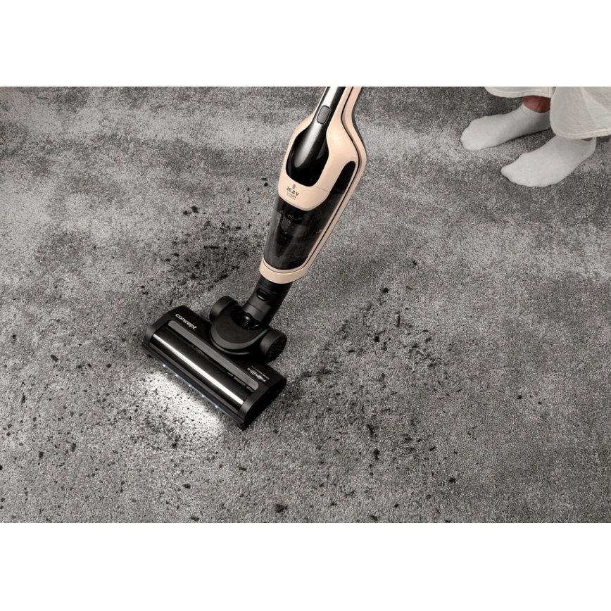 Concept VP4220 - Juhtmevaba 3-ühes pulgaga tolmuimeja AQUAGLIDE 160W/28,8V 2200 mAh beež