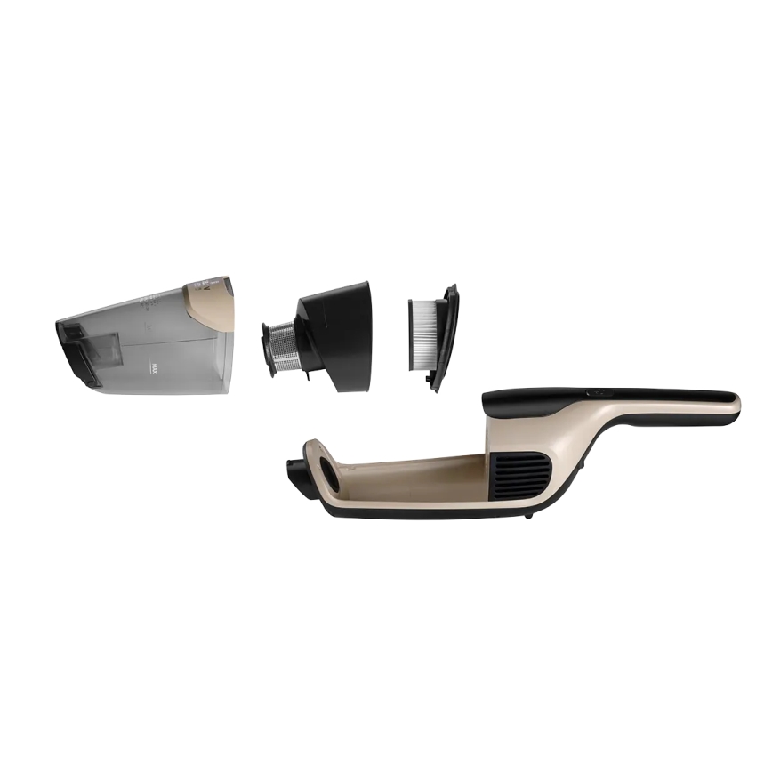 Concept VP4220 - Juhtmevaba 3-ühes pulgaga tolmuimeja AQUAGLIDE 160W/28,8V 2200 mAh beež