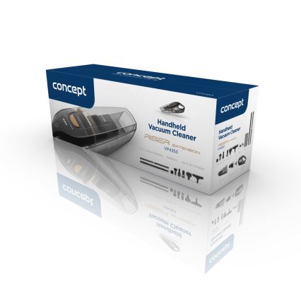 Concept VP4353 - Käsitolmuimeja WET & DRY RISER EXTENSION 110W/18,5V 2200 mAh must