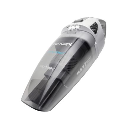 Concept VP4370 - Käeshoitav tolmuimeja WET & DRY PERFECT CLEAN 90W/14,8V 2200 mAh valge