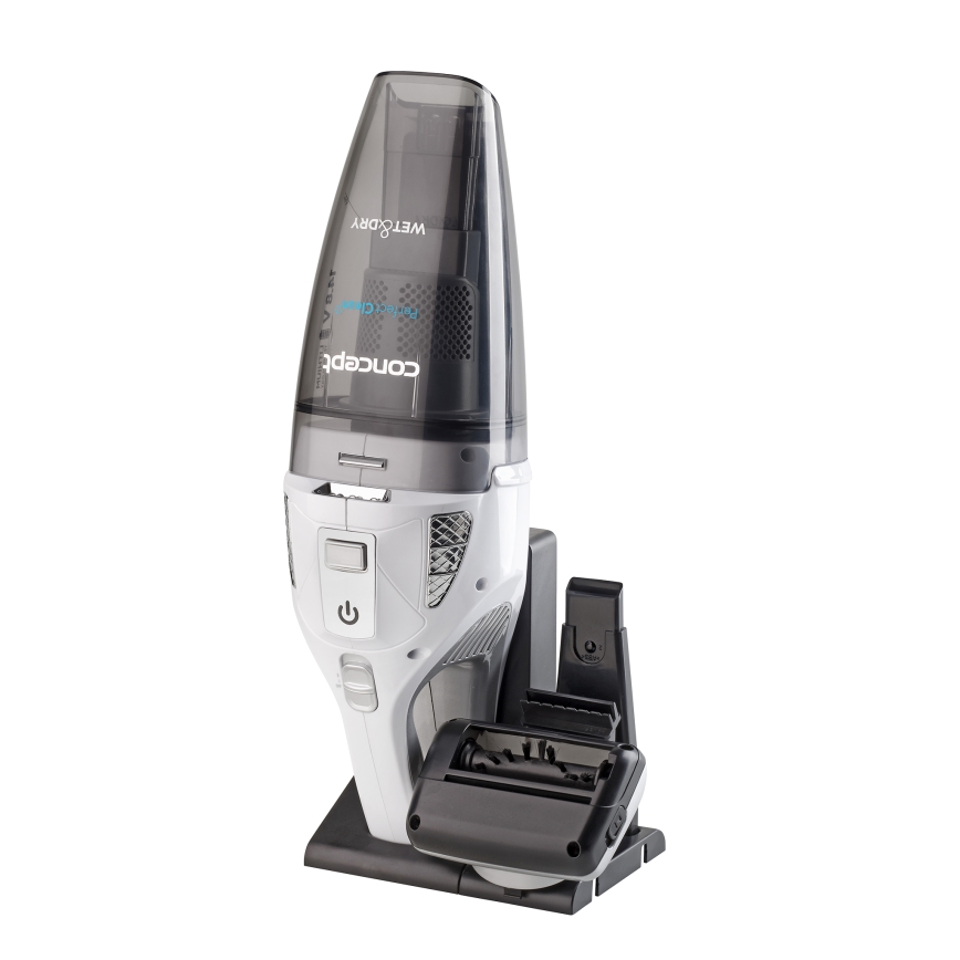 Concept VP4370 - Käeshoitav tolmuimeja WET & DRY PERFECT CLEAN 90W/14,8V 2200 mAh valge