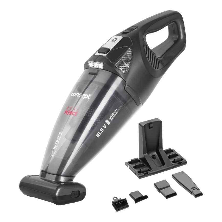 Concept VP4380 - Käeshoitav tolmuimeja REAL FORCE 110W/18,5V 2200 mAh must
