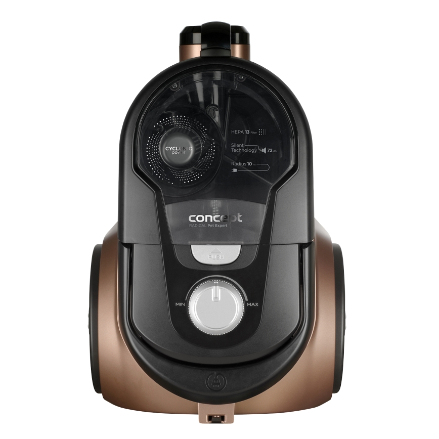 Concept VP5240N - Kotita tolmuimeja 4A RADICAL PET EXPERT 2,5 l 800W/230V pronks