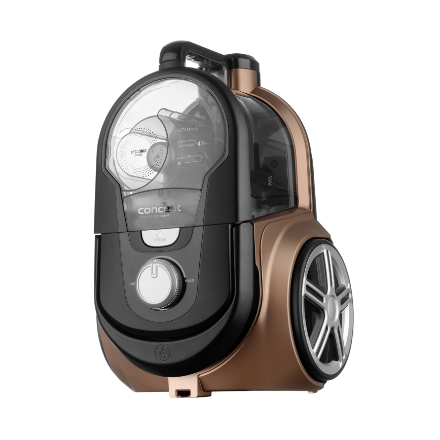 Concept VP5240N - Kotita tolmuimeja 4A RADICAL PET EXPERT 2,5 l 800W/230V pronks