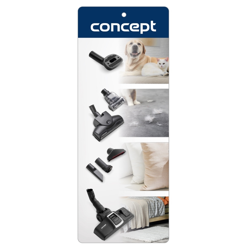 Concept VP5240N - Kotita tolmuimeja 4A RADICAL PET EXPERT 2,5 l 800W/230V pronks