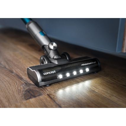 Concept VP6045 - 2-ühes vars- ja käsitolmuimeja ICONIC SUCTION PRO 450W/29,6V 2500 mAh sinine