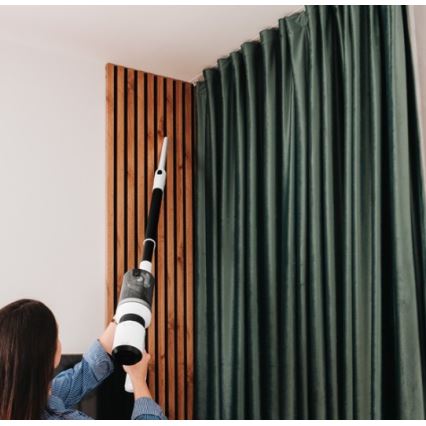 Concept VP6125 - 2-ühes vars- ja käsitolmuimeja ICONIC Comfort Telescope 400W/29,6V 2000 mAh valge