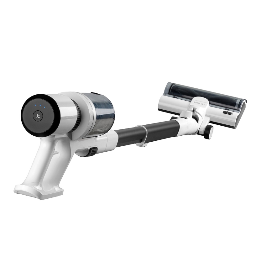 Concept VP6125 - 2-ühes vars- ja käsitolmuimeja ICONIC Comfort Telescope 400W/29,6V 2000 mAh valge