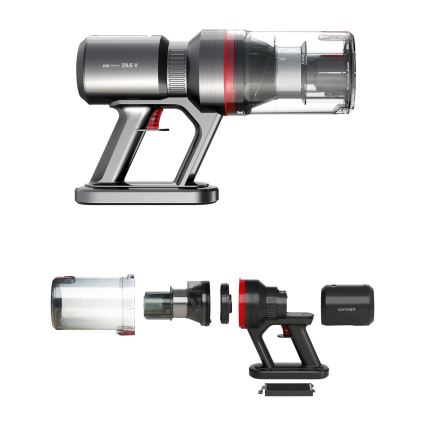 Concept VP6150 - 3-ühes pulgaga tolmuimeja ULTIMATE UV POWER 500W/29,6V 2200 mAh must