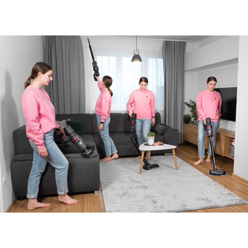 Concept VP6260 - 4-ühes pulgatolmuimeja ULTIMATE PRO+ 500W/29,6V 2200 mAh must