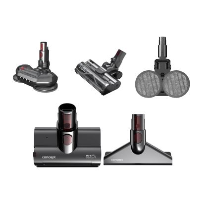 Concept VP6260 - 4-ühes pulgatolmuimeja ULTIMATE PRO+ 500W/29,6V 2200 mAh must