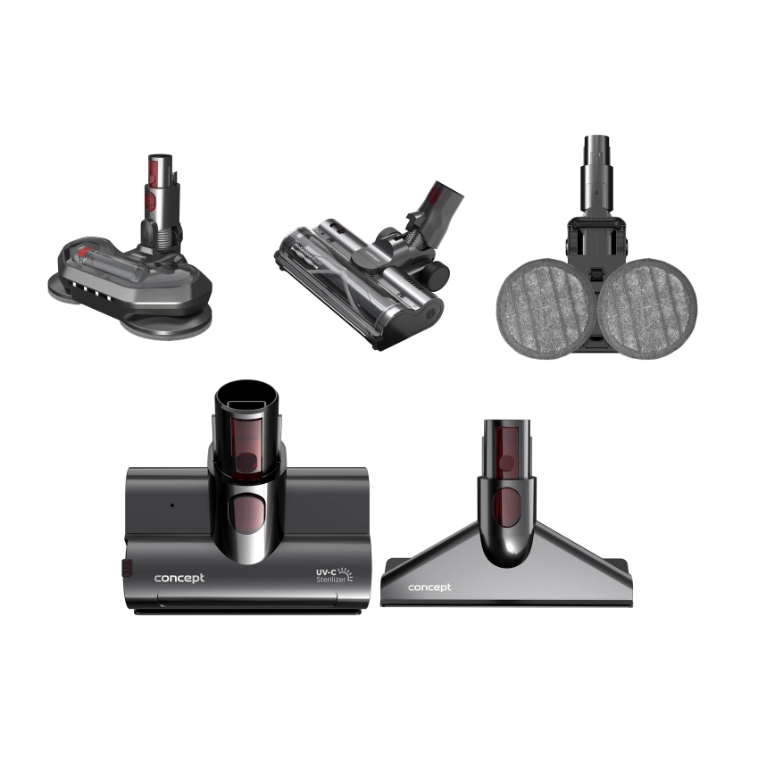 Concept VP6260 - 4-ühes pulgatolmuimeja ULTIMATE PRO+ 500W/29,6V 2200 mAh must