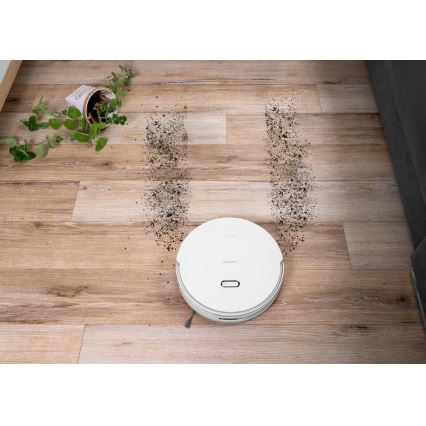 Concept VR4050 - Nutikas 2-ühes robottolmuimeja mopiga OPTIMUS AQUA PRO LASER 3D 600W/230V 5200 mAh Wi-Fi valge