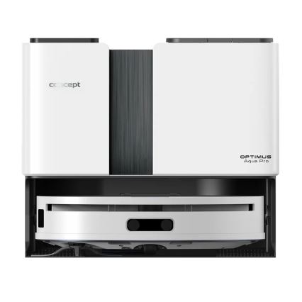 Concept VR4050 - Nutikas 2-ühes robottolmuimeja mopiga OPTIMUS AQUA PRO LASER 3D 600W/230V 5200 mAh Wi-Fi valge