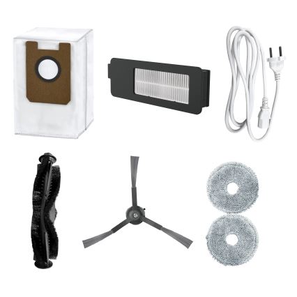 Concept VR4050 - Nutikas 2-ühes robottolmuimeja mopiga OPTIMUS AQUA PRO LASER 3D 600W/230V 5200 mAh Wi-Fi valge