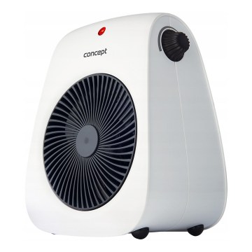 Concept vt7040 - ventilaatoriga õhksoojendi 1000/2000W/230V valge