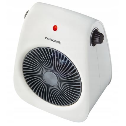 Concept vt7040 - ventilaatoriga õhksoojendi 1000/2000W/230V valge