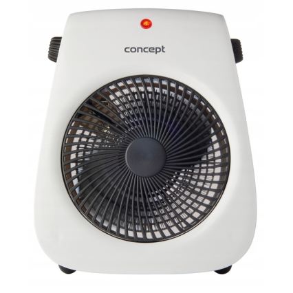 Concept vt7040 - ventilaatoriga õhksoojendi 1000/2000W/230V valge