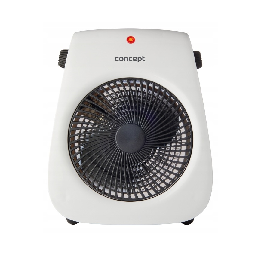 Concept vt7040 - ventilaatoriga õhksoojendi 1000/2000W/230V valge