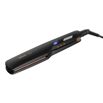 Concept VZ6010 - Auruga juuksesirgendaja koos LED ekraaniga ELITE STEAM BOOST 54W/230V must