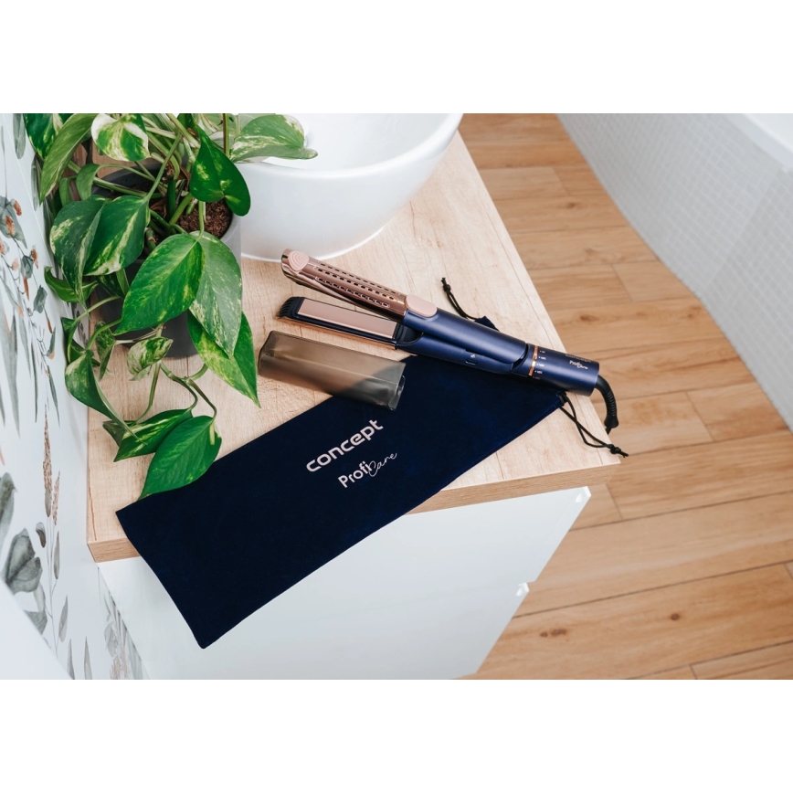 Concept VZ8100 - PROFI CARE juuste sirgendaja 60W/230V sinine/kuldne