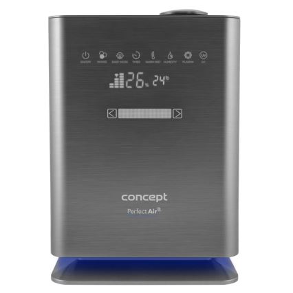 Concept ZV2021-  Õhuniisutaja koos aroomidifuuseriga PERFECT AIR SMART 4,6 l 110W/230V Wi-Fi antratsiit + kaugjuhtimispult