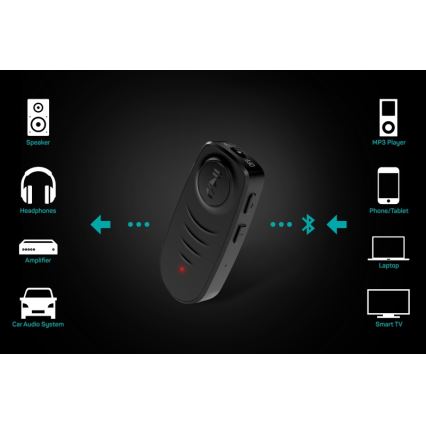 CONNECT IT CFF-4050-BK - Bluetooth audio vastuvõtja AUX 110 mAh