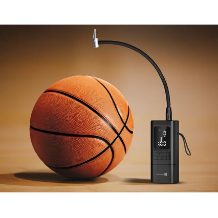 CONNECT IT CFF-4500-BK - AirFlow taskusuuruses digitaalne kompressor 80 W / 6000 mAh, must